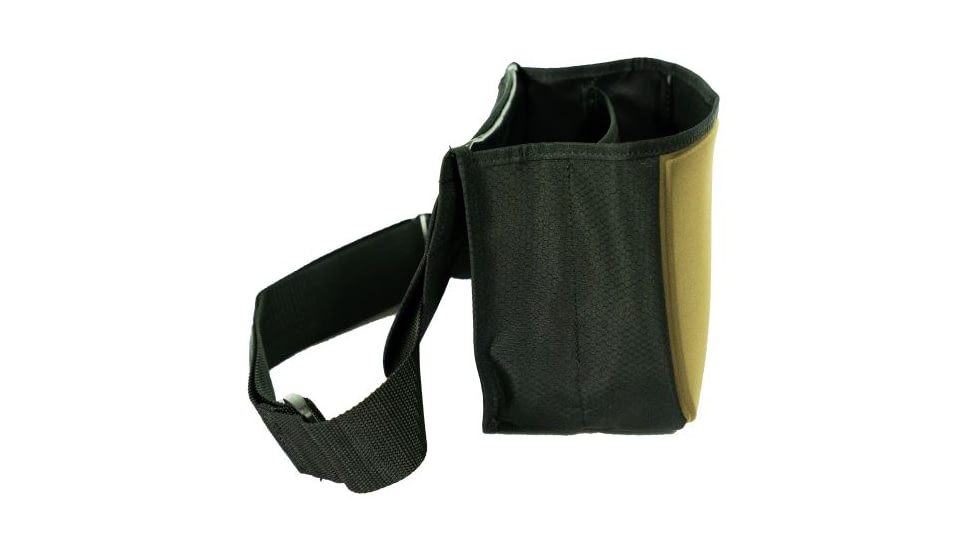 Bob Allen 419M Top Gun Shell Molded Brass Pouch, Brass/Black, 22176