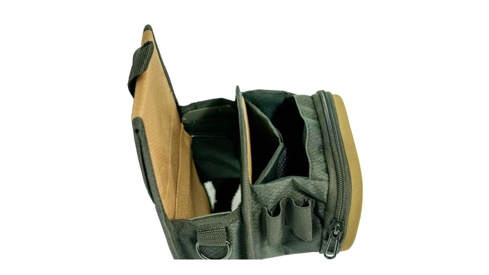 Bob Allen 429M Top Gun Trap Molded Brass Pouch, Brass/Black, 22174
