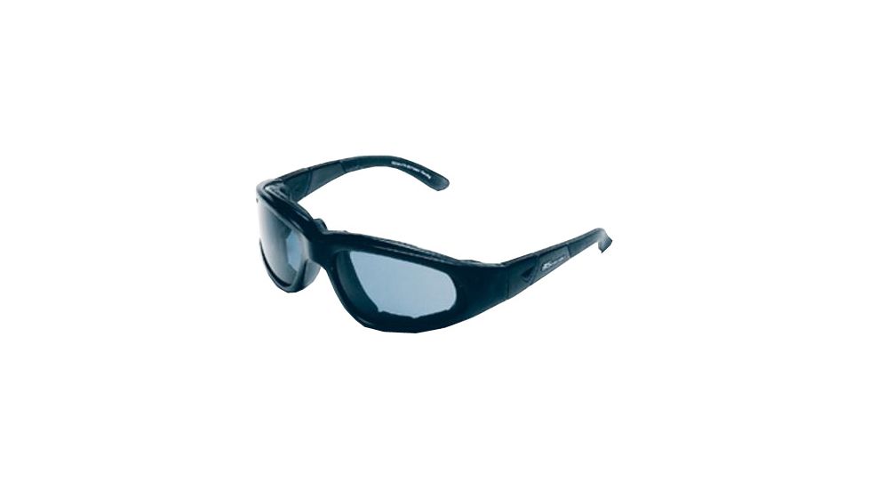 Body Specs BSG-2 Single Vision Prescription Sunglasses, Black Frame, BSG-2 BLACK FRAME.13SV