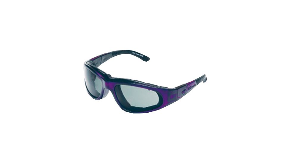 Body Specs RX Prescription BSG 2 Black, Red, Purple, Chrome Silvere Goggles / Sunglasses, Frame Color Purple Passion BSG-2 Frame