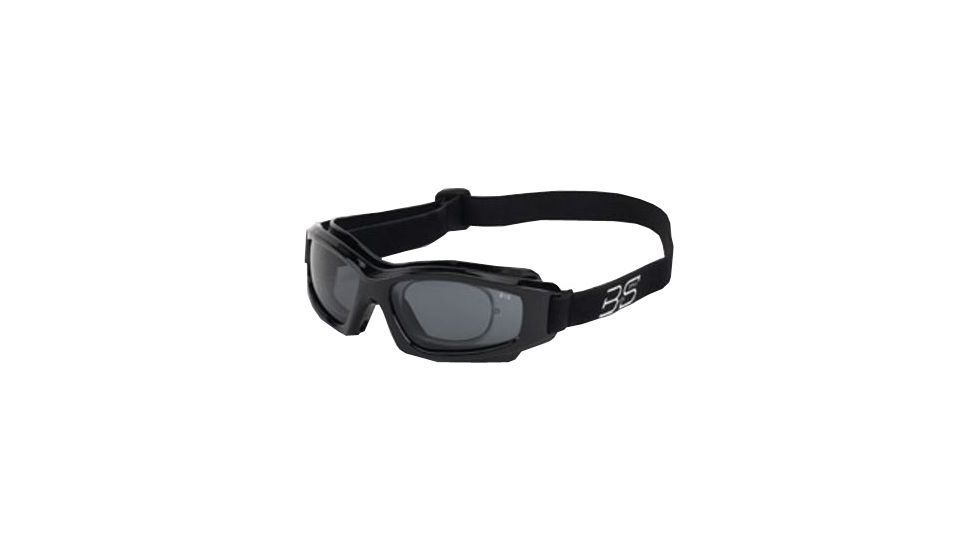 Body Specs PRO-2000 Sunglasses, Black Frame, Smoke Lens, PRO-2000 RX BLACK FRAME.13