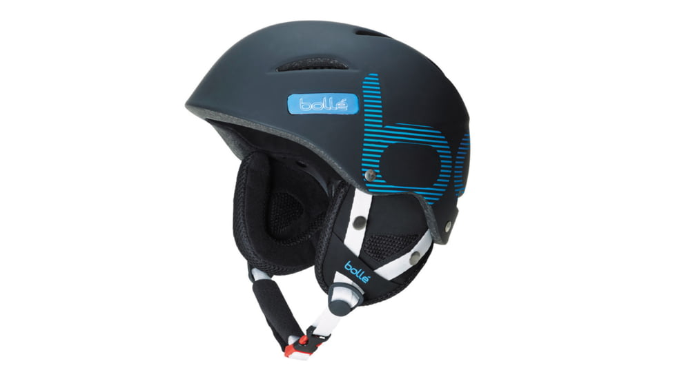 Bolle B-Style Helmet, Soft Black and Blue, 58-61cm 30666