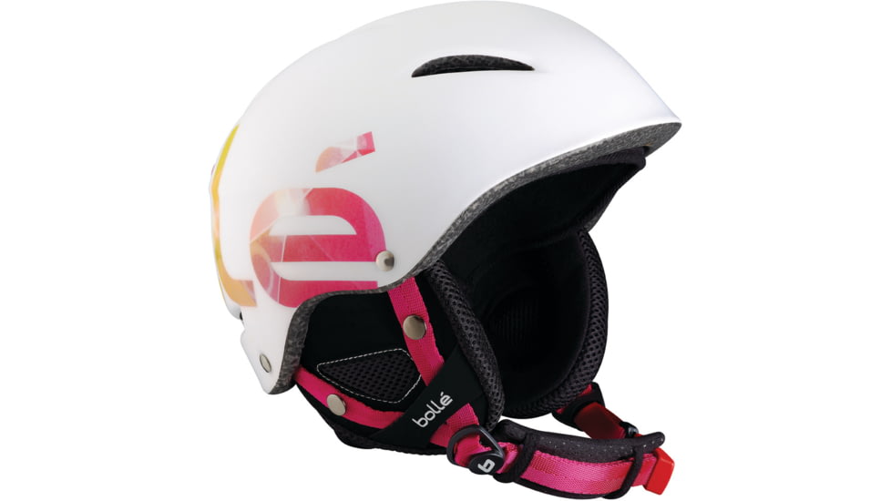 Bolle B-Style Soft White and Pink Frame 54-58cm Lens, Helmet 30536