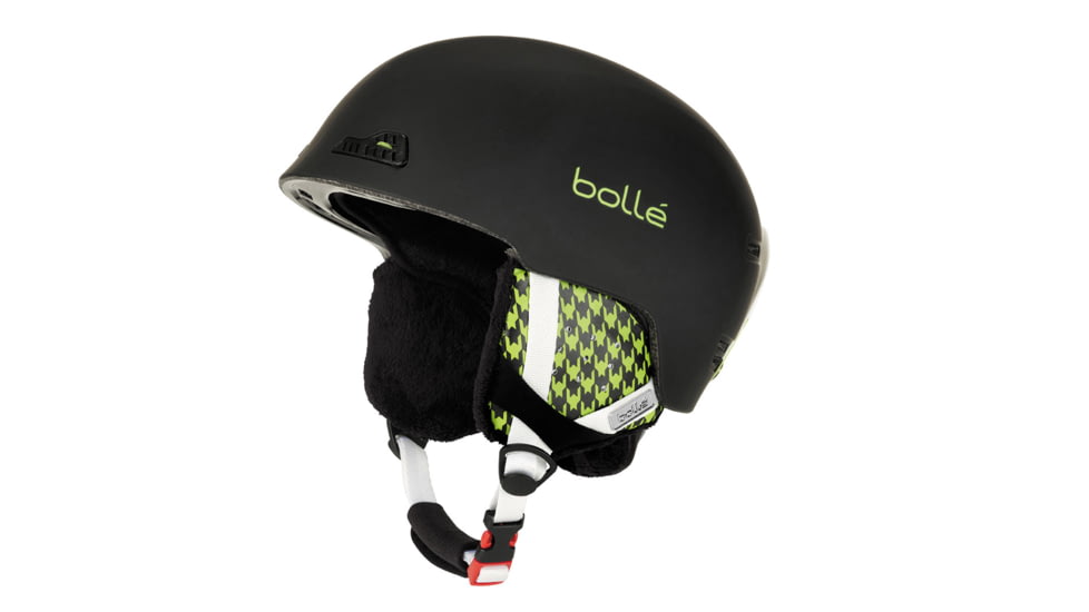 Bolle B-Wild Helmet, Soft Black Green Plaid, 58-61cm 30706