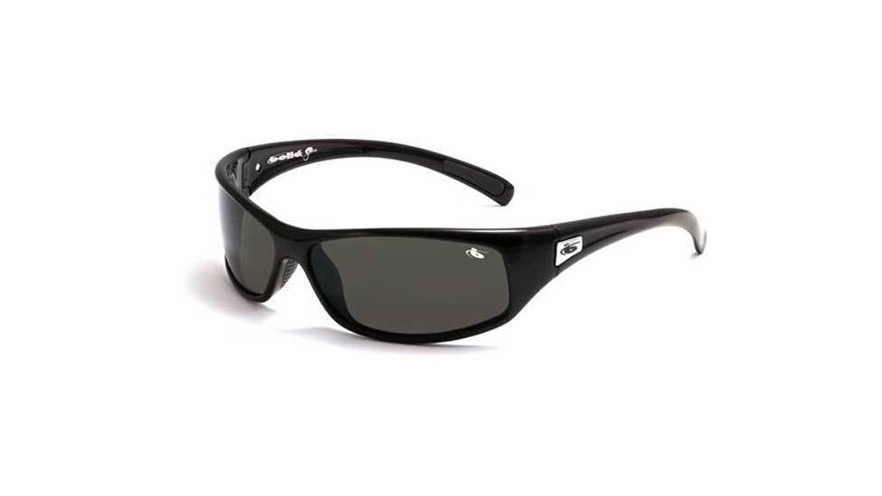 Bolle Rattler Sport Sunglasses, Shiny Black Frame w/ TNS Lenses - 10816