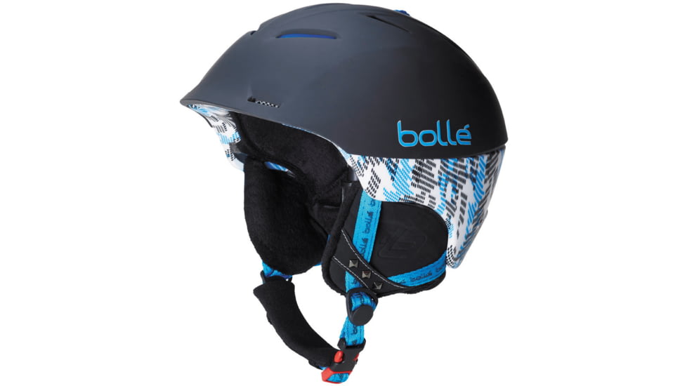 Bolle Synergy Helmet, Soft Black and Blue, 52-54cm 30587