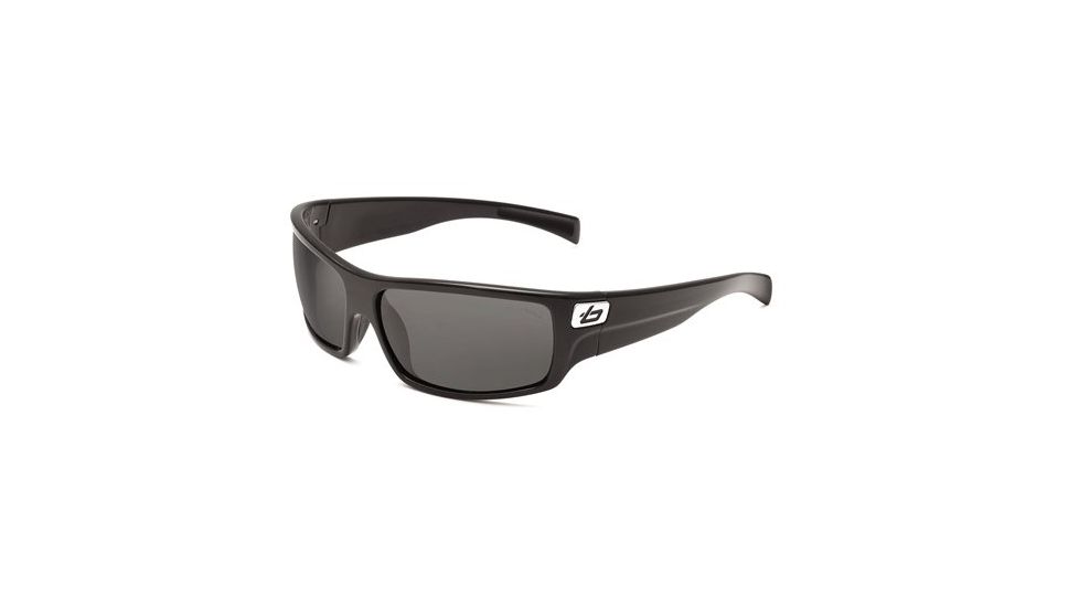 Bolle Tetra Sunglass, Shiny Black Frame, TNS Lens, 11365