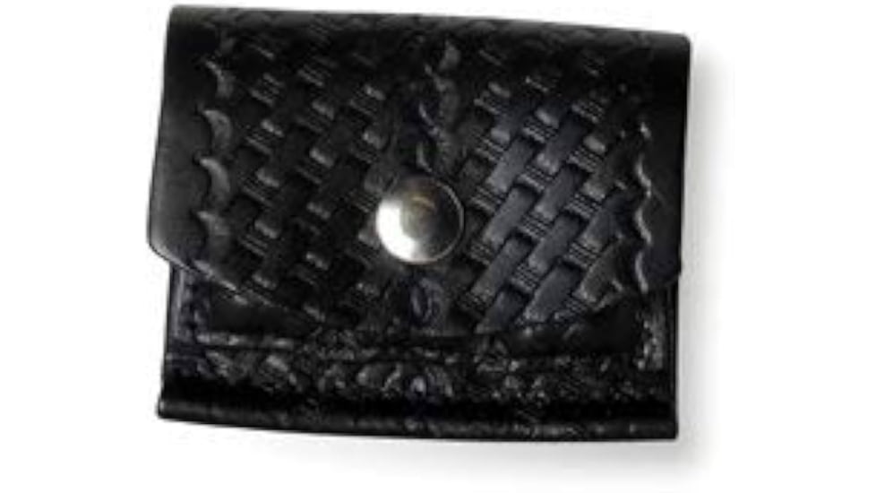 Boston Leather Cartridge Pouch, Black - 5634-3