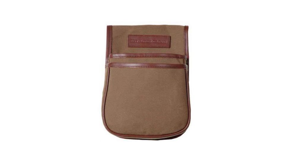 Boyt Harness Estancia Series Leather Canvas Trap Skeet Pouch, Khaki 12002