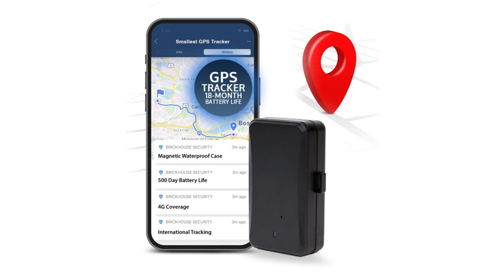 Brickhouse Security EON Odyssey GPS Tracker, Black, G-EonGPS