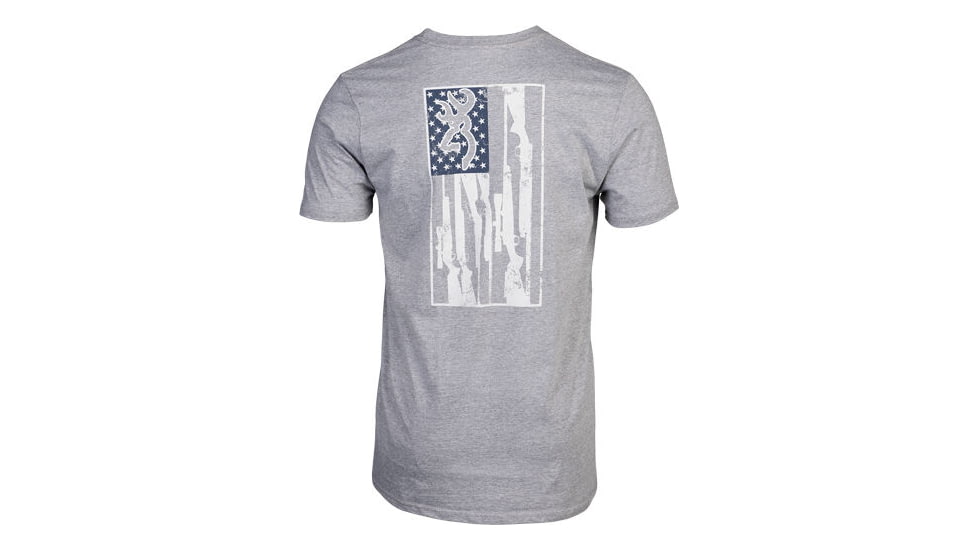 Browning Legacy Flag Short Sleeve T-Shirt - Mens
