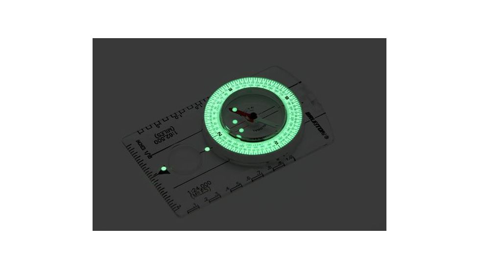 Brunton TruArc 8010 Compass, Luminescent, F-8010-GL