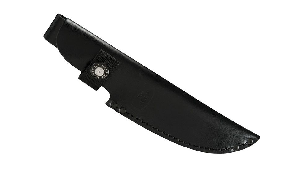 Buck Knives Camp Knife Genuine Leather Sheath, Black 0104-05-BK