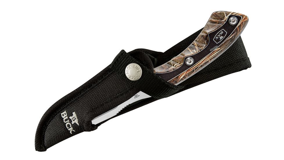 Buck Knives Open Season Caper Heavy Duty Polyester Sheath, Black 0542-15-BK