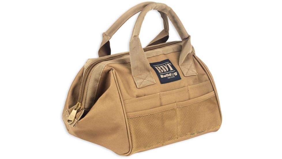 Bulldog Cases &amp; Vaults Ammo &amp; Accessory Bag, Tan, BDT405T