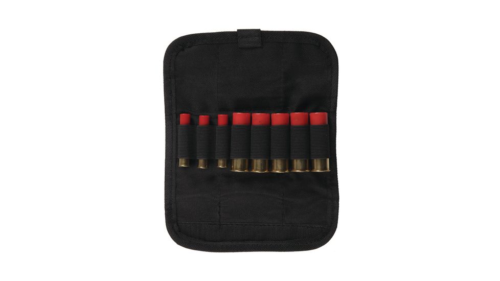 Bulldog Cases &amp; Vaults Shotgun Shell Ammo Pouch, Holds 8, Black