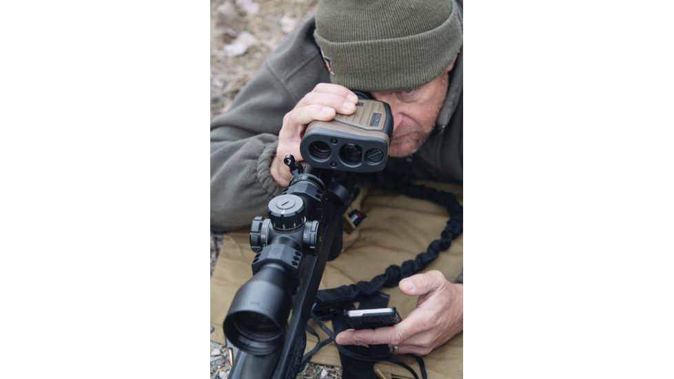 Bushnell 7x26mm Elite 1 Mile CONX Laser Range Finder, Brown, Horz, Bluet Arc, Box, 202540