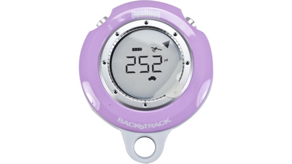 Bushnell Backtrack Personal Locator GPS w/Compass, Pink - US Version - Factory DEMO