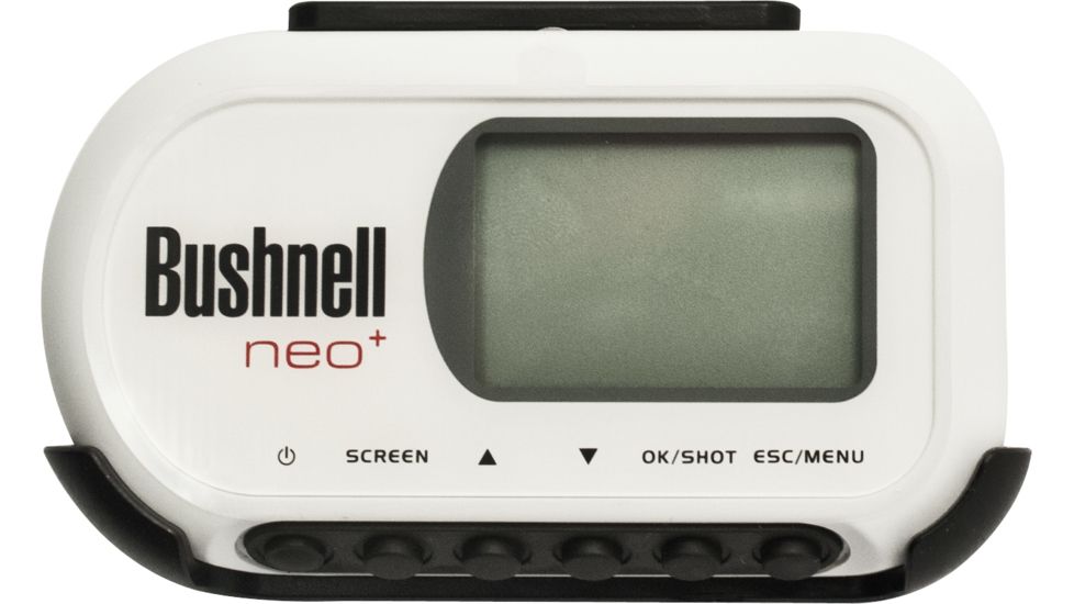 Bushnell Neo Plus Golf GPS Rangefinder, White 368152