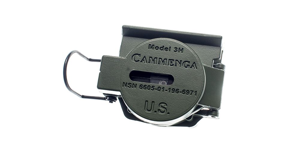 Cammenga Tritium Compass 3H - Southern Hemisphere, Clam Shell, Olive Drab, 3HSHCS