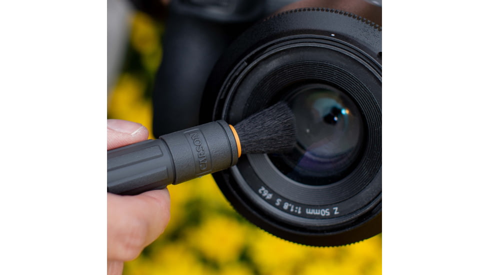 Carson Optical C6 Reusable Jumbo Lens Cleaner w/ Dry Nano-Particle Cleaning Formula, Black, 0.9 in x 0.9 in x 3.3 in, CS-45