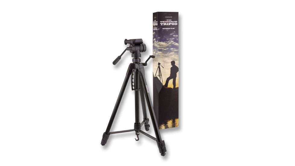 Carson TriForce Tripod, 65in, Black TF-400