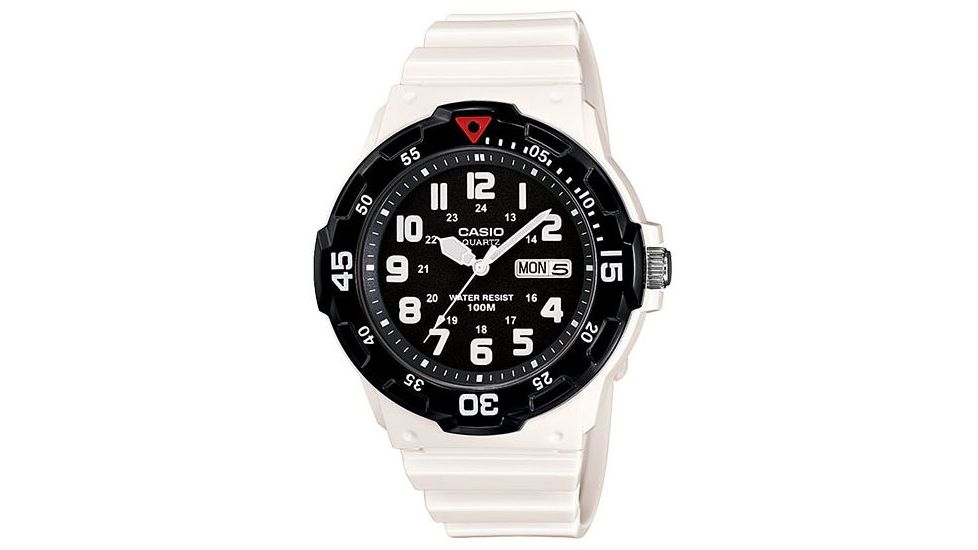 Casio Outdoor Analog Sports Watch, White MRW200HC-7BV