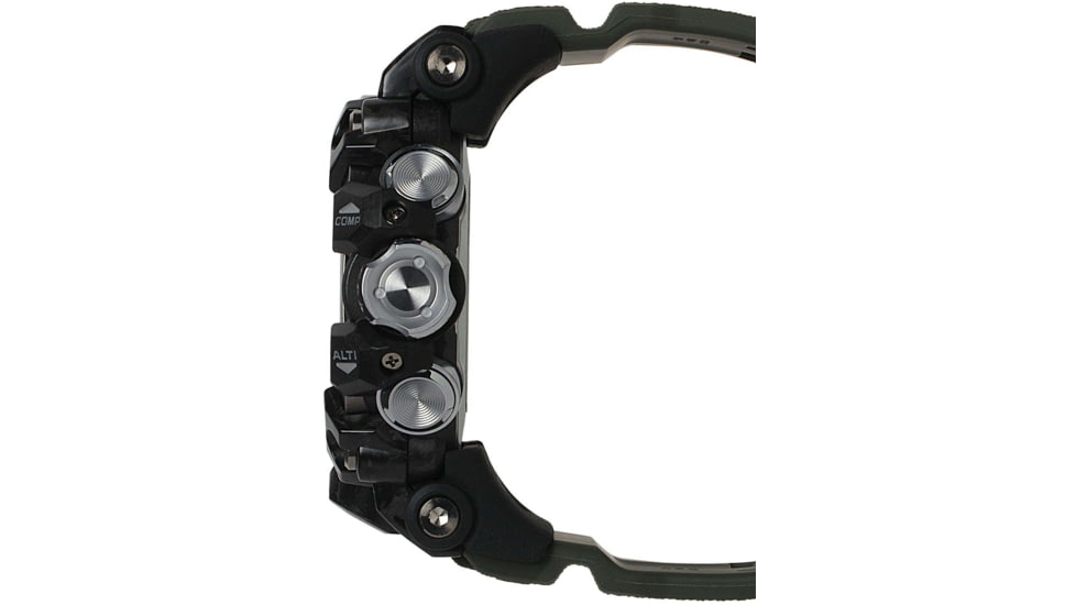 Casio Tactical G-Shock Mudmaster Master of G Watches, Black Resin/Stainless Steel, GWG2000-1A3