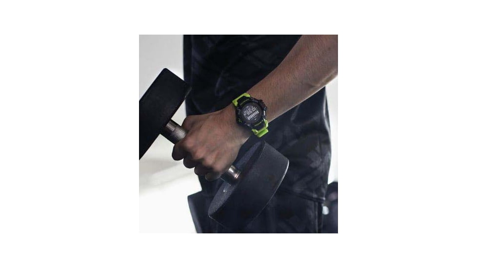 Casio Tactical G-Shock Black/Yellow Multi-Sport Watch, Biomass Plastic, 145-215mm, GBDH20001A9