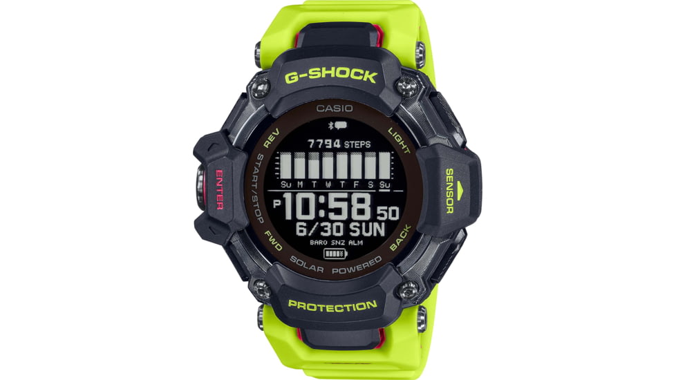 Casio Tactical/vlc Distribution GBDH20001A9 Casio Tactical Tactical Black/Yellow Biomass Plast