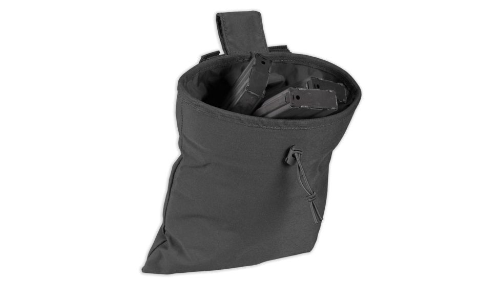 Chase Tactical Roll-Up Dump Pouch, Black, One Size, NSN NONE, CT-20RUDP1-BK