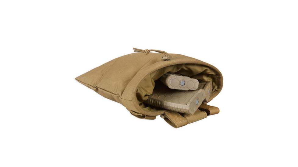 Chase Tactical Roll-Up Dump Pouch, Coyote, One Size, CT-20RUDP1-CT