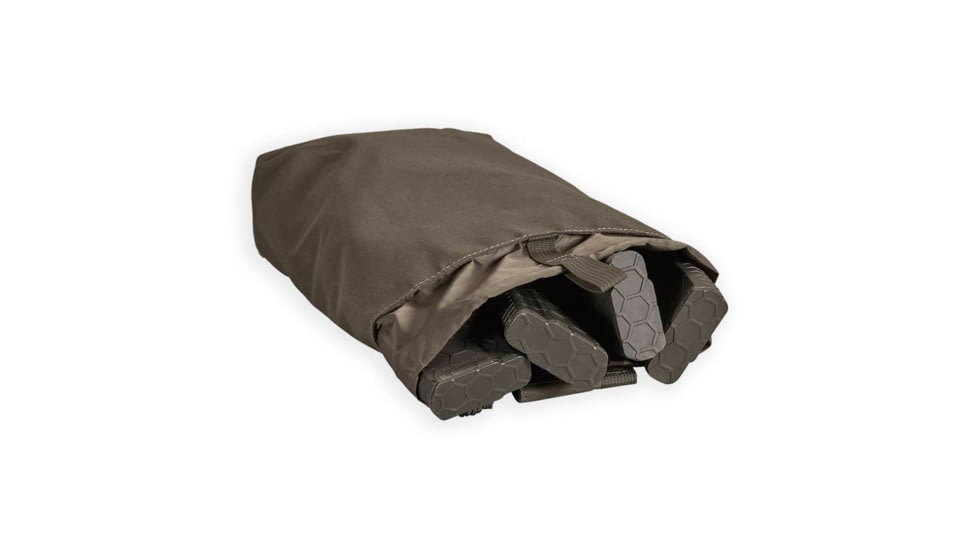 Chase Tactical Roll-Up Dump Pouch, Ranger Green, One Size, CT-20RUDP1-RG