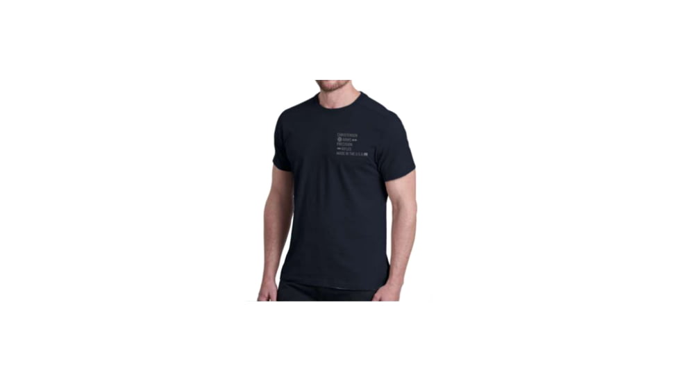Christensen Arms Ammo Box Text SS Tee - Mens, Midnight Navy, 3X, 730-CA069-40-00-406-07