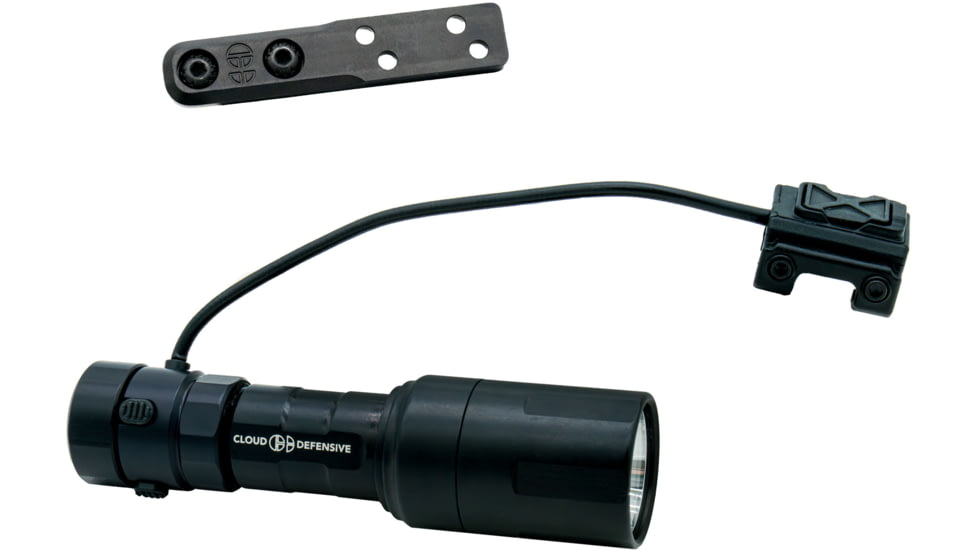 Cloud Defensive 3.0 High Output REIN Micro light, 95,000 Candela, Duel-Fuel, Inline MLOK mount, Black, CD2311-C-BLK