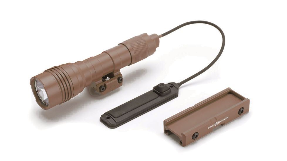 Cloud Defensive Light Control System w/300 Lumen Streamlight ProTac Rail-Mount 1 Weapon Light Combo Kit, Burnt Bronze, LCSmk2kRM1KIT-bb-combo