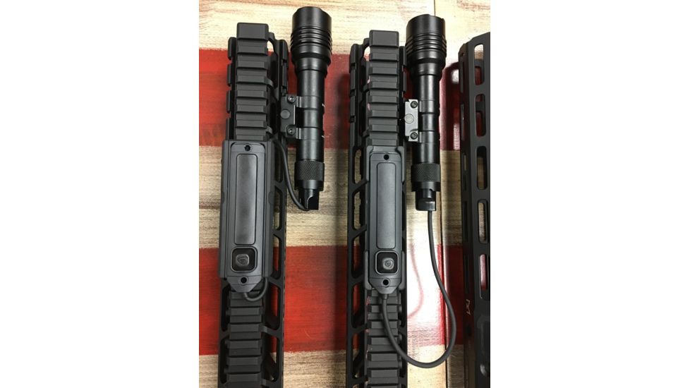 Cloud Defensive Light Control System w/Streamlight ProTac HLX 1000 Lumen Weapon Light Exclusive, Black, LCSmk2kKIT-b