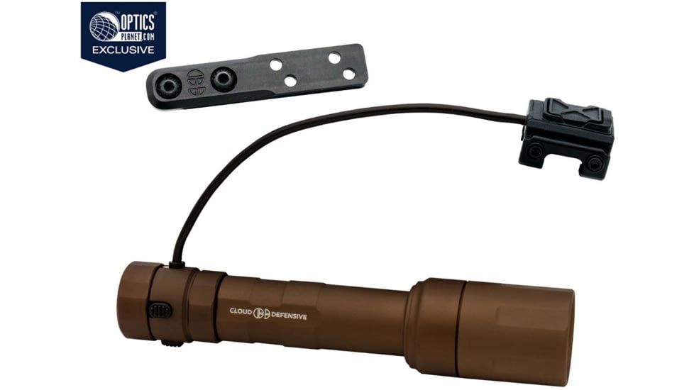 Cloud Defensive OPMOD Rein 3.0 Weapon Light, Coyote Brown, REIN 3.0-DF-S-650 CYB