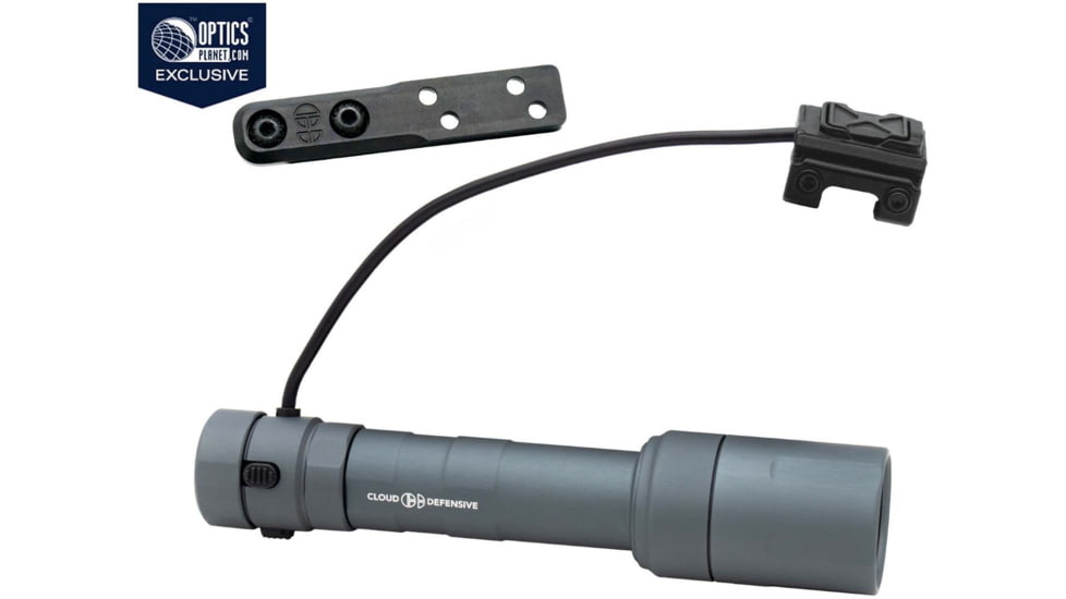 Cloud Defensive OPMOD Rein 3.0 1200 Lumens LED Weapon Light, Gray, REIN 3.0-DF-S-650 Gray