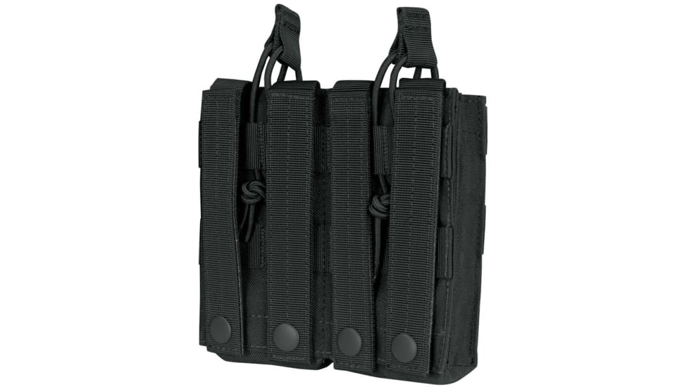 Condor Outdoor Double M4/M16 Open Top Mag Pouch, Black MA19-002