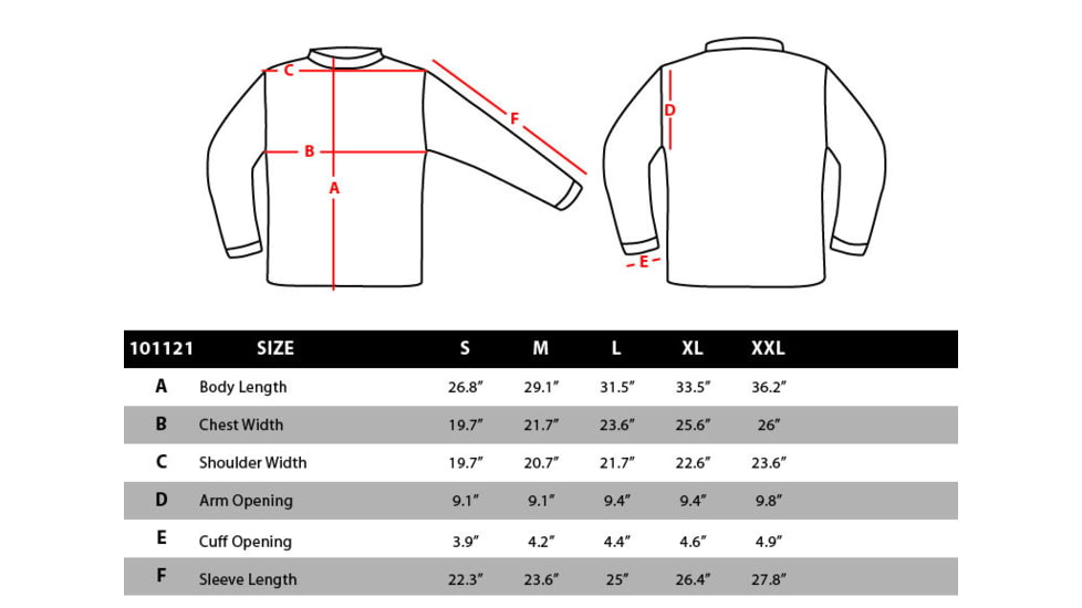 Condor Outdoor Maxfort Long Sleeve Training Top, Tan, Large, 101121-499-L