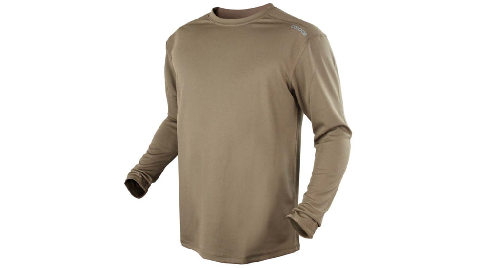Condor Outdoor Maxfort Long Sleeve Training Top, Tan, M, 101121-003-M