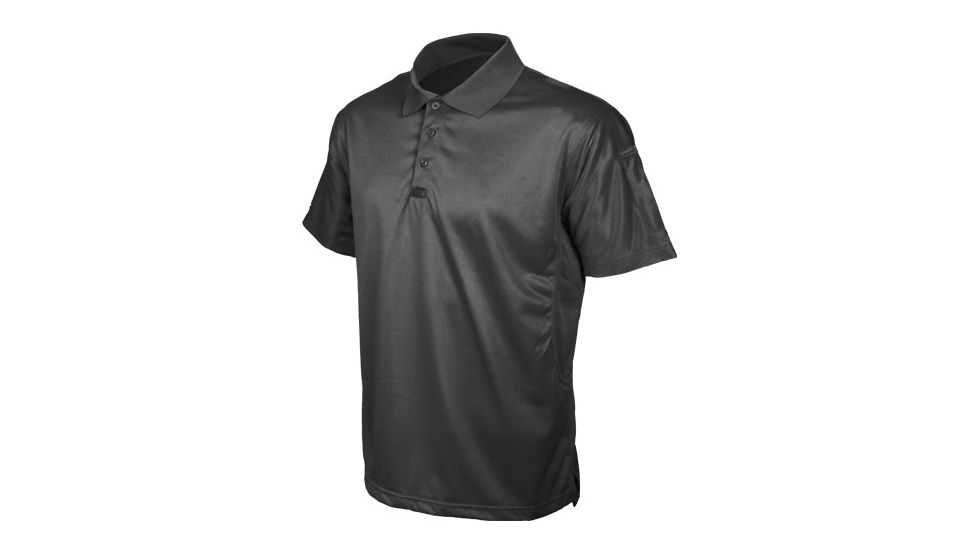 Condor Outdoor Tactical Polo - Black, L 612-002-L