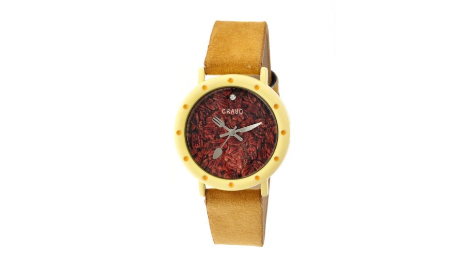 Crayo Cr2105 Slice Of Time Ladies Watch, Multicolor CRACR2105