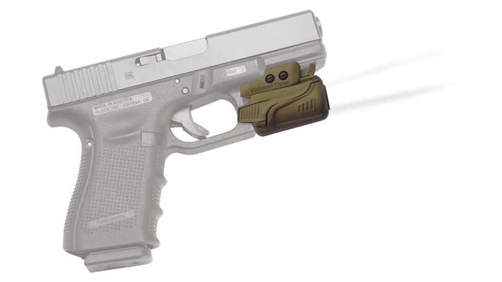 Factory DEMO Crimson Trace Rail Master Universal Rail Mount Light - Coyote Tan Cerakote CMR-202 CTAN DEMO