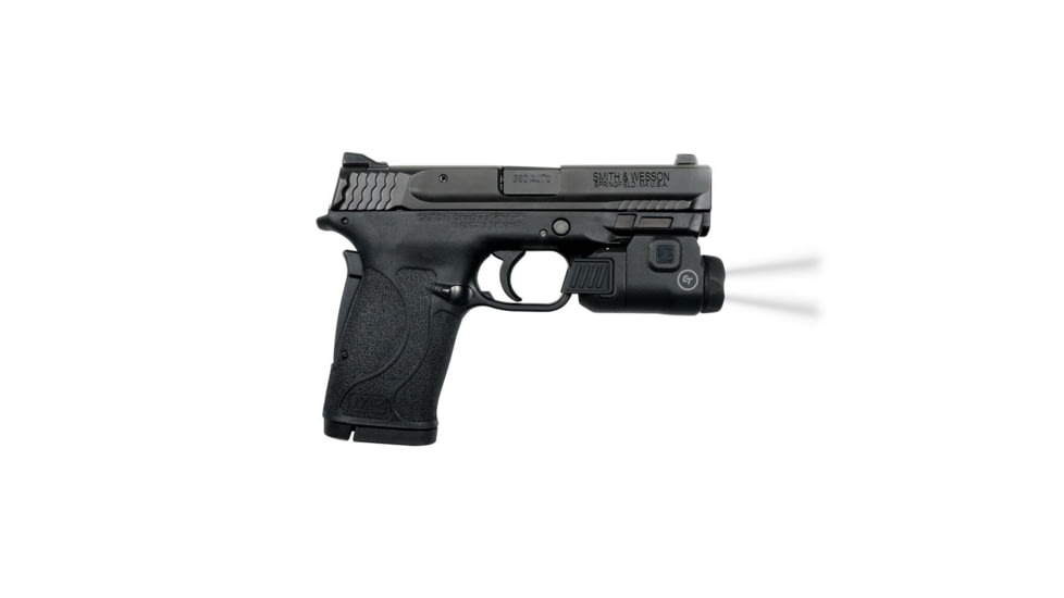 Crimson Trace Rail Master Universal Tactical Light, CR2 Lithium, White, 200 Lumens, Black, CMR-209