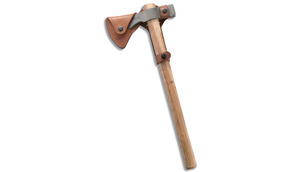 CRKT Chogan Woods T-Hawk Leather Axe Sheath, Brown, D2730