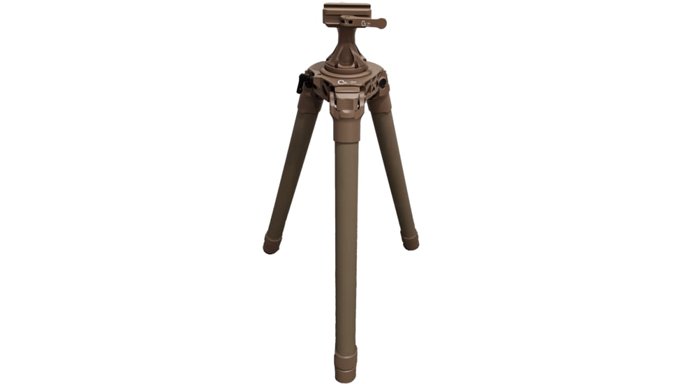 CruxOrd 42mm Tripod w/Riser Kit, Includes CO-002 &amp; CO-013, Flat Dark Earth, CO-K05