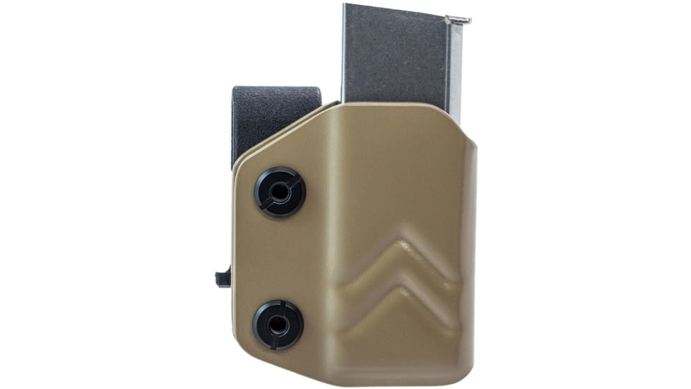 CYA Supply Co. Mag Carrier, Single Stack .380 Single Mag, Flat Dark Earth, MAG0017
