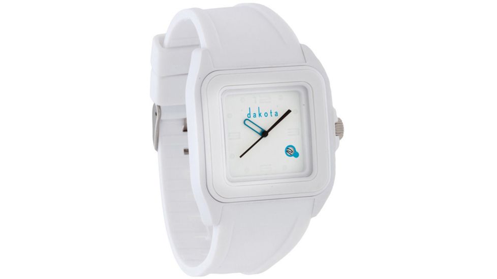 Dakota Watches Retro Jelly, White Dial &amp; PU Band 2123-8